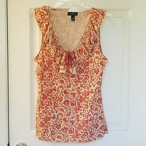 Ralph Lauren Sleeveless V-neck Top